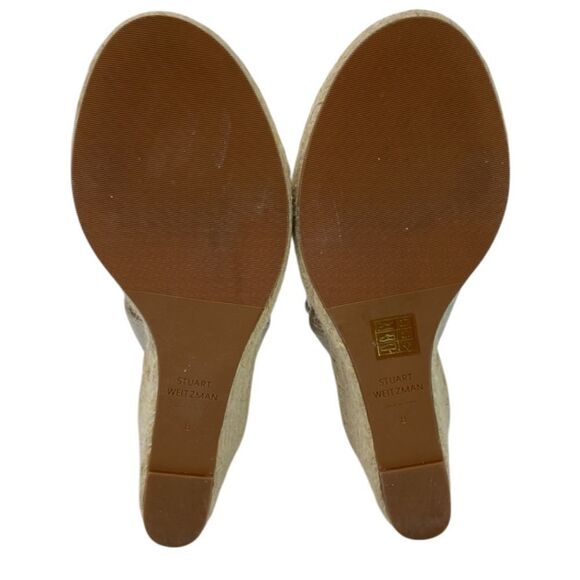 Stuart Weitzman Lexia Wedge Sandals - Picture 7 of 9